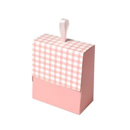 10/30/50pcs Mini Paper Portable Boxes for Gifts Wedding Candy Packaging Bags Birthday Christmas Favour Present Box Packing Pink
