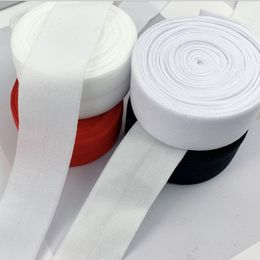 35mm or 30mm Rubber Band Fold Over Elastic Band For Underwear Pants Bra Rubber Clothes Adjustable Soft Waistband Elastic 5meters