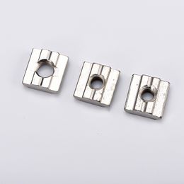 5-20Pcs M3 M4 M5 M6 M8 M10 T Block Square Nuts T-Track Sliding Hammer Nut for Fastener Aluminum Profile 2020 3030 4040 4545