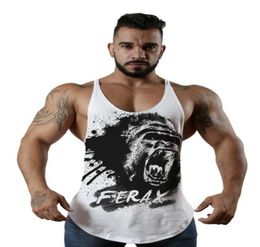 Printing Vest Men039s Tank Tops Sleeveless Shirt Tank Tops Bodybuilding Fitness Men039s Singlets Workout Clothes T27530944