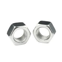 M2 M2.5 M3 M3.5 M4 M5 M6 M8 M10 M12 White Zinc Plated Nut Hex Nut Nut