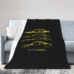 Blankets Integer Coupe SilhouetteHistory Bed Blanket Flannel Air Conditioning