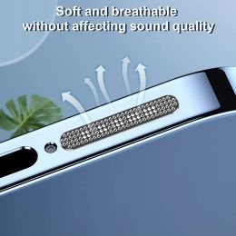 Universal Phone Speaker Dust Mesh Sticker for IPhone Samsung Phone Port Protector for IPhone 14 Pro Max Speaker Cleaning Kit