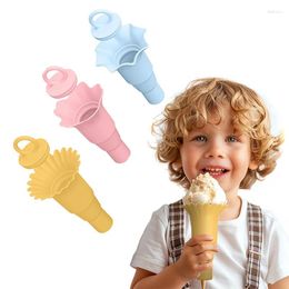 Baking Moulds DIY Ice Cream Pops Silicone Mold Ball Maker Popsicles Molds Baby Fruit Shake Home Kitchen Accessories Tool