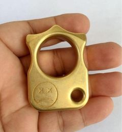 Selling Copper Bottle Opener Dusters Tool Multifunctional Brass Knuckles Tactical Survival Self Defense EDC tools 91136914295412