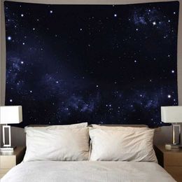 large Tapestries Mysterious universe space starry art tapestry psychedelic wall hanging beach towel polyester R0411