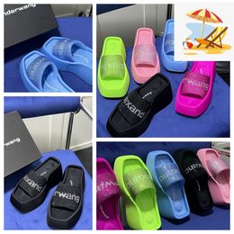 2024 Designer Sandals Slippers Luxury Womens Velvet material Velcro party Rooms GAI Slip-On Size 35-42 6cm-10cm