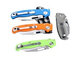 Ad205 Shark G10 handle folding knife steel bearing marker AUS10A Tactical Camping Hunting pocket EDC utility6266874