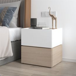 Modern Nordic Bedside Table Minimalist Bedroom Cabinets Luxury Nightstand Bedside Storage Cabinet mesa auxiliar Furniture GGP