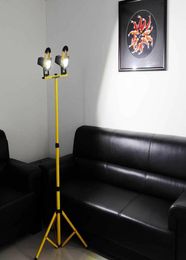 2pc 10W Rechargeable LED Flood Light Camp Work Emergency Lamp Tripod Stand Set2855273