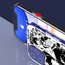 Anime Blue Lock Case for Apple iPhone 14 Plus 13 12 Mini 11 15 Pro Max XR XS 7 8 Plus X Clear TPU Phone Cover