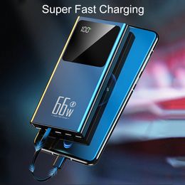 66W Super Fast Charging 30000mAh Power Bank for Huawei Samsung External Battery Charger for iPhone 12 Xiaomi Portable Powerbank