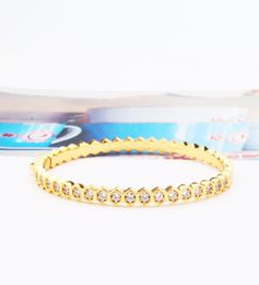 hexagonal design style womens bracelets fashion Jewellery friendship bracelets stainless steel bracelets silver rose gold bangle bra3142886