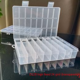 Practical 24 Grids DIY Apparel & Needlework Storage Box for Beads,Needles, Buttons, Sewing Accessories Tools Organisers