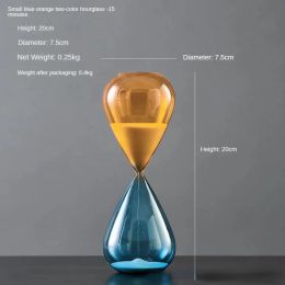 Creative Hourglass Timer 15 Minutes Kitchen Tools Office Living Room Study Home Decorations Household Items Kid Gift