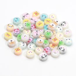 20/50/100pcs 9mm Mixed Animals Cute Beads Polymer Clay Beads Loose Spacer Beads For Jewellery Making Diy Handicrafts Accessories