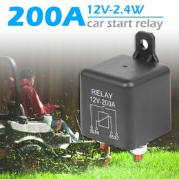 WM686 12V 200 Amp Split Charge/Winch Relay Car Van Boat Mower Starter Relay 4 Number of Pins Lead-out End Terminal Post