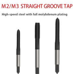 HSS Molybdenum Coated Straight Groove Thread Taps Metric Thread Taps Drilling Tools M3 M4 M5 M6 M7 M8 M9 M10 M12 Hand Tools