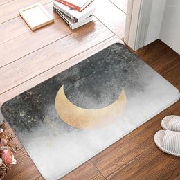 Bath Mats Golden Moon Carpet Entrance Doormat Floor Rugs Absorbent Mat Anti-slip Kitchen Rug For Home Decorative Foot