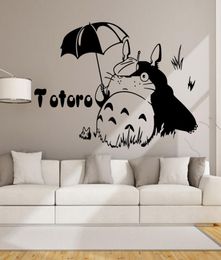 My Neighbour Totoro Movie Stills Wall Stickers Removable Wall Decal Bedroom Living room decor2510219