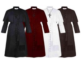 Priest Come Catholic Church Religious Roman Soutane Pope Pastor Father Comes Mass Missionary Robe Clergy Cassock L2207143102654