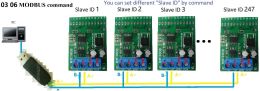 3 In 1 8CH Input/Output Digital Switch TTL LVTTL CMOS RS485 IO Control Module For Arduino&UNO MEGA NANO STM32 AVR PLC Relay
