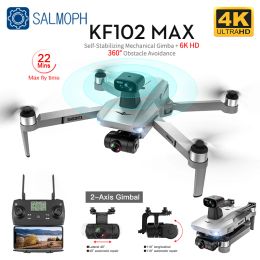 Drones Kf102 Max Drone 4k Professional 5g Wifi Mini Gps Dron with Camera Fpv 360 Obstacle Avoidance Brushless Motor Quadcopter Vsl900