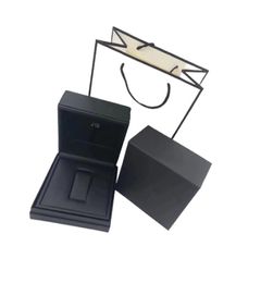 Watch Boxes Cases Chan Original Black J12 High Quality Leather Top Watches Boxs Fashion Box Gift Package4185562