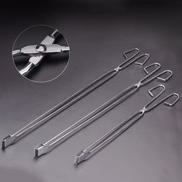 2 PCS Trash Picking Tool Garbage Picker Stick Pliers Tool Trash Tongs Pickup Tongs Fire Pit Tongs Heavy Duty Grabber