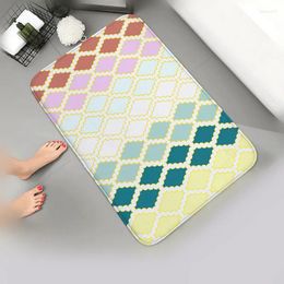 Bath Mats Eovna Bathroom Mat Thickened Absorbent Entrance Door Nonslip Floor Kitchen Bedroom Household Dirt-resistant Carpet