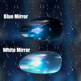 For BMW E90 E91 E87 E88 2004-2009 E46 Left + Right Side Heated Mirror Wing Blue White Rear View Mirror Rearview Wide Angle Auto