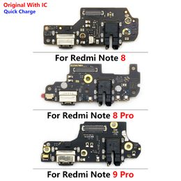 100% Original New USB Charging Port Microphone Dock Connector Board Flex Cable For Redmi Note 10 10S 8T 9 9S 8 Pro
