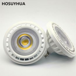 AR111 15W 12V High Quality Ultra Bright COB LED Spotlight ES111 QR111 G53 LED Bulb Light Dimmable Led Lamp AC110V AC 220V