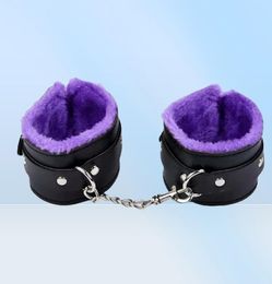 Products Adult Fun Bound Leather Plush Ten Piece Set Sm Binding Women039s Handcuffs Mouth Ball HHHrain OOQQ6569763