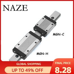 1PC High-quality MGN7C MGN7H Linear Rail Guide 150mm 200mm 300mm 400mm 450mm 800mm with 1PC MGN Slider.