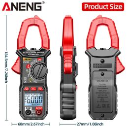 ANENG PN103 6000 Counts Digital Clamp Metre Multimeter 600A AC Current AC/DC Voltage Tester Hz Capacitance NCV Ohm Diode Testers