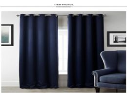New Modern Blackout Curtains For Window Treatment Blinds Finished Drapes Window Blackout Curtain For Living Room The Bedroom Blind5947800