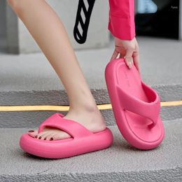 Slippers Casual Women's Flip-flops Korean Version Indoor Outdoor Home Sandals EVA Non-slip Outside Wear Thick Sole