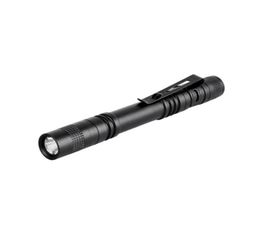 whole XPE Led Flashlights Outdoor Pocket Portable Torch Lamp 1 Mode 300LM Pen Light Waterproof Penlight with Pen Clip9135259