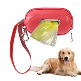 Dog Apparel Bag Holder Thicker Odorless Pooper Scoopers & Bags Poop Durable Dispenser Carrying Strap Included For
