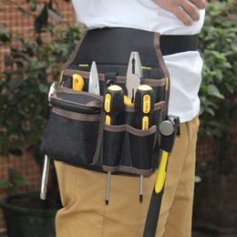 Utility Tool Belt Pouch Large Capacity Oxford Cloth Carrying Outdoor Repair Waist Bag