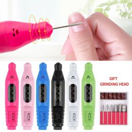 HALAIMAN Nail Drill Machine Milling Cutter For Manicure Electric Nail Sander Nails Accessories And Tools Nail Drill Bits Driller