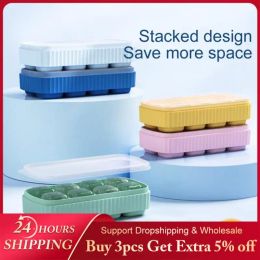 8/1 Grid Silicone Cube Mold Silicone Ice Tray Mold Ice Cube Maker Mould Non-toxic Durable Bar Pub Wine Ice Blocks Maker