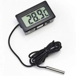 FY-10 FY-12 Mini LCD Digital Thermometer Aquarium Car Water Bath Temperature Tester Detector Monitor Embedded Temperature Sensor