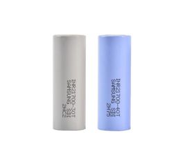 High Quality INR21700 30T 3000mAh 40T 4000mAh 21700 Battery 35A 37V Grey Blue Drain Rechargeable Lithium Batteries For Samsung In1359600