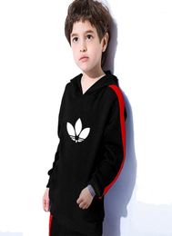 Men039s Tracksuits 2022 Spring Unisex Casual Tracksuit Children Boy Girl Cotton Hoodies Clothes Pants 2 Piece Set Kids Leisure 9749310