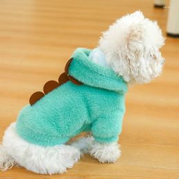 Dog Apparel Pet Flying Dragon Hoodie Sweater Pomeranian Bear VIP Chihuahua Teddy Cute Two-legged Cashmere