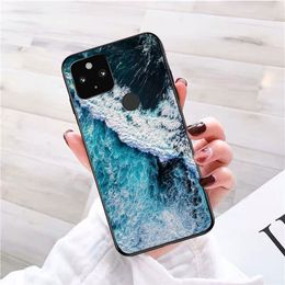 Blue sea Wave Phone Case for Google pixel 7A 8 7 Pro 6 Pro 6A 5A 4A 3A Pixel 4 XL 5 6 4 3 3A XL