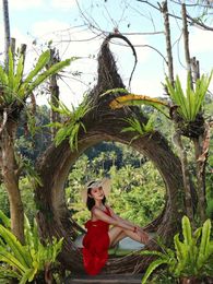 Bird's Nest Swing B&B Leisure Courtyard Scenic Area Outdoor hammock Wedding Shooting Hanging Chair