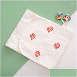 Blankets Swaddling F19F Baby Soft Cotton Belly Band Infant Umbilical Cord Care Bellyband Binder Clothing Drop Delivery Kids Maternity Otxzo